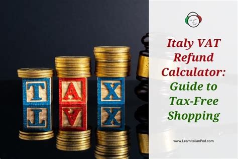 vat tax refund italy louis vuitton|vat refund italy 2022.